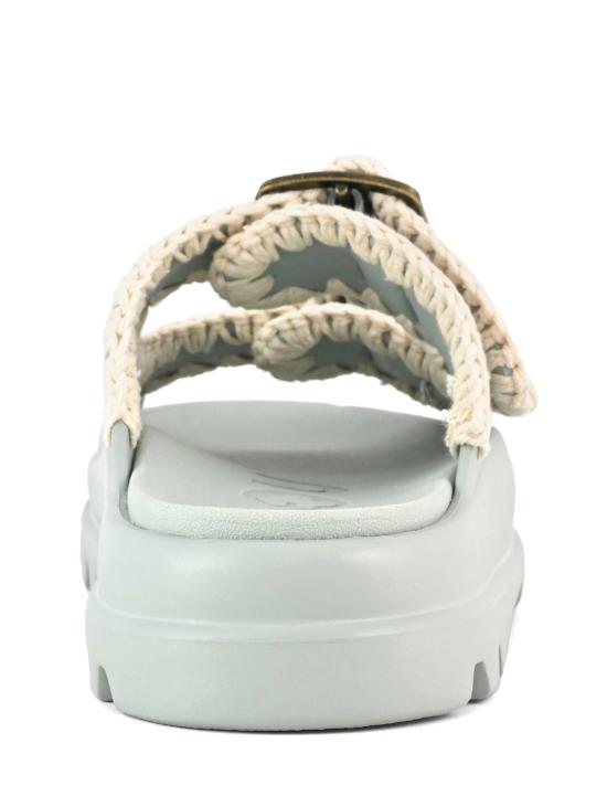 25SS 모우 샌들 SW661001Neva one piece slide two buckle - MOU