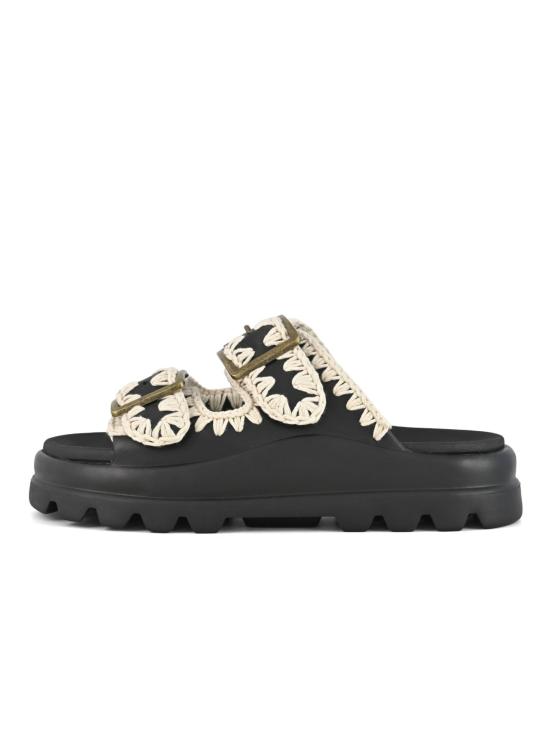 25SS 모우 뮬/슬리퍼 SW661001Neva one piece slide two buckle