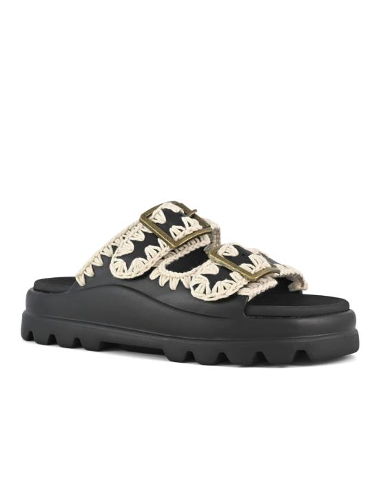 25SS 모우 뮬/슬리퍼 SW661001Neva one piece slide two buckle - MOU