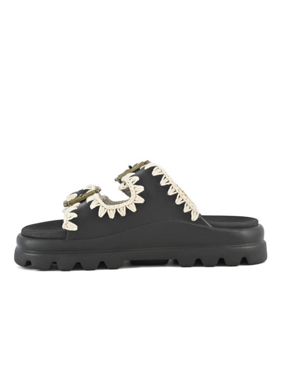 25SS 모우 뮬/슬리퍼 SW661001Neva one piece slide two buckle - MOU