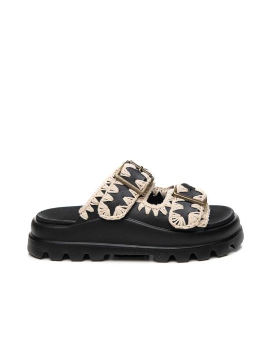 25SS 모우 뮬/슬리퍼 SW661001Neva one piece slide two buckle - MOU