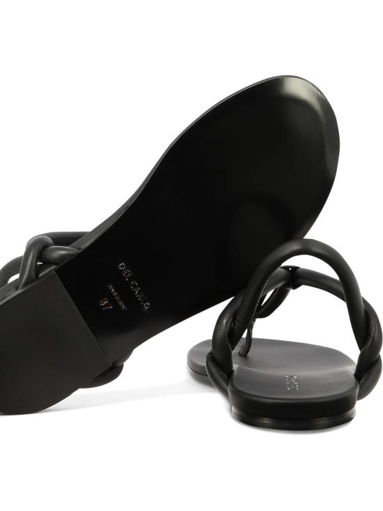  델 칼로 샌들 10725PIUMANERO - DEL CARLO