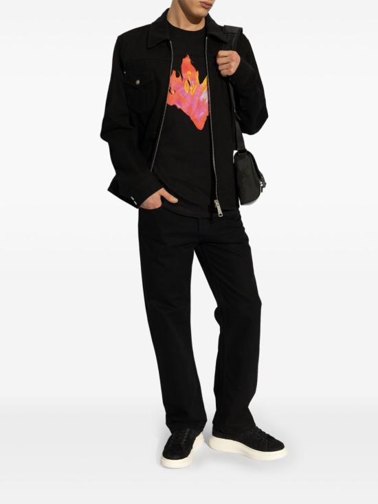 25SS 알렉산더 맥퀸 데님 팬츠 813573 QYAAC1000 Black - ALEXANDER MCQUEEN