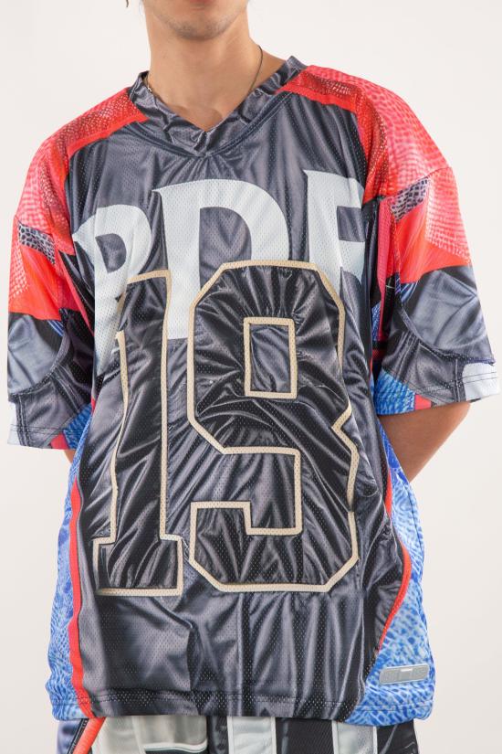 25SS 피디에프 반팔 티셔츠 DFM54019TJ104 PRINT Multi - PDF