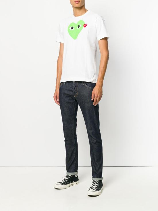 25SS 꼼데가르송 반팔 티셔츠 AX T106 051 3 Green - COMME DES GARCONS