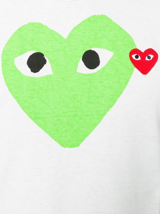25SS 꼼데가르송 반팔 티셔츠 AX T106 051 3 Green - COMME DES GARCONS