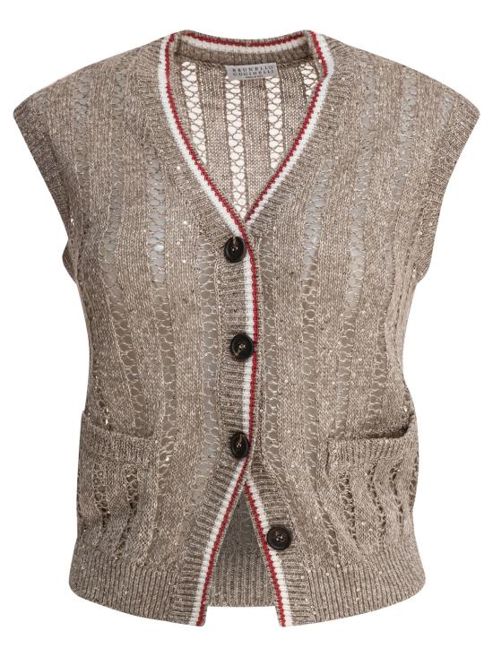 25SS 브루넬로 쿠치넬리 니트웨어 MCO559426CER11 - BRUNELLO CUCINELLI