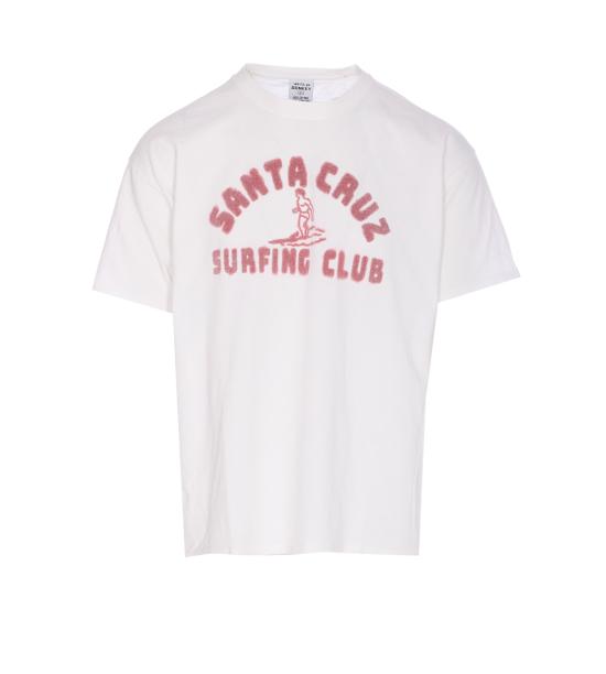25SS 와일드 동키 반팔 티셔츠 SANTA CRUZ WHITE DOM