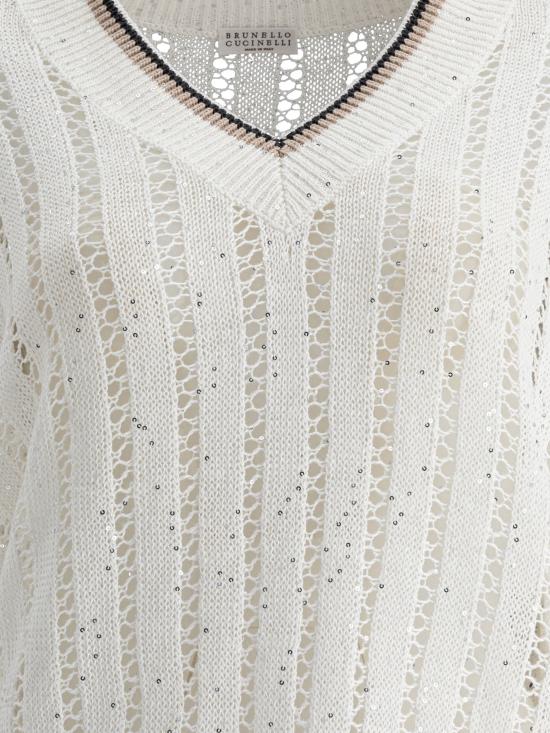 25SS 브루넬로 쿠치넬리 니트웨어 MCO559402CFA26 - BRUNELLO CUCINELLI