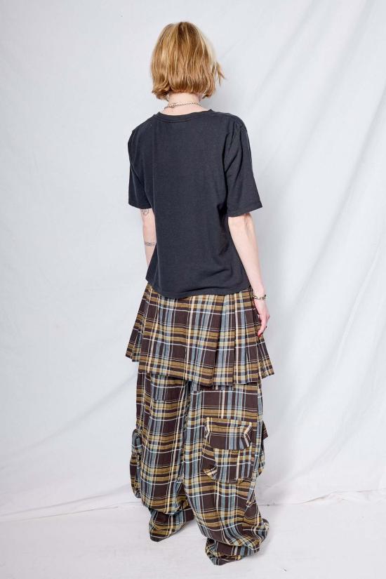  영메이븐 반팔 티셔츠 정메이븐 크롭 실버레이크 티셔츠 블랙 - JUNGMAVEN