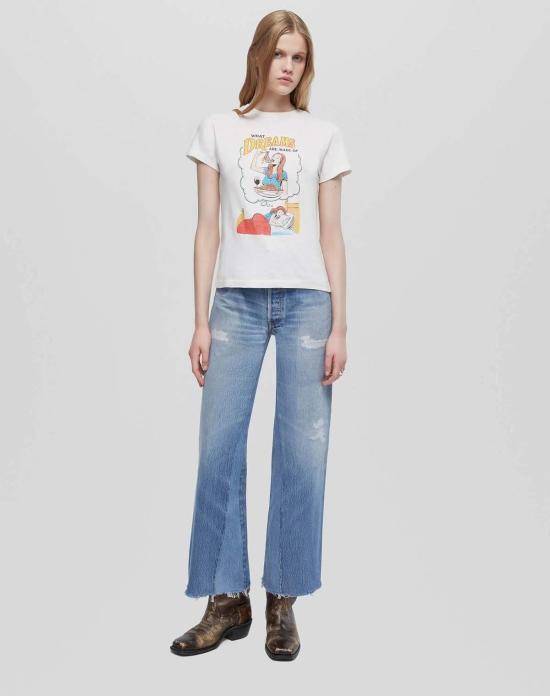  리던 반팔 티셔츠 Re/Done 클래식 티 드림 - RE/DONE