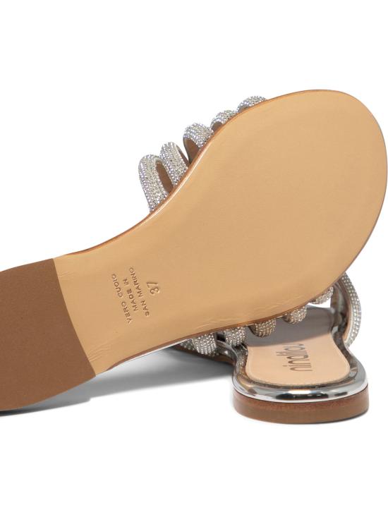 25SS 니나리루 뮬/슬리퍼 341151SPECCHIOARGENTO - NINALILOU