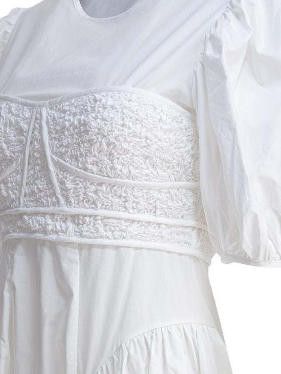 25SS 세실리아 반센 미디 원피스 1 25RTW10002CLEMENTINE DRESSWHITE White - CECILIE BAHNSEN