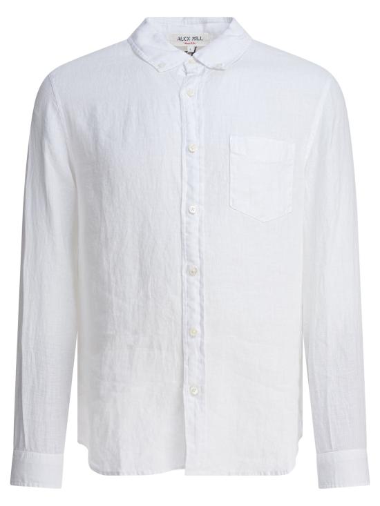 25FW 알렉스 밀 긴팔 셔츠 224 MS049 2703WHITE