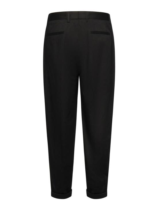 26SS 돌체앤가바나 스트레이트 팬츠 GP10DTFUFNVN0000 Black - DOLCE & GABBANA