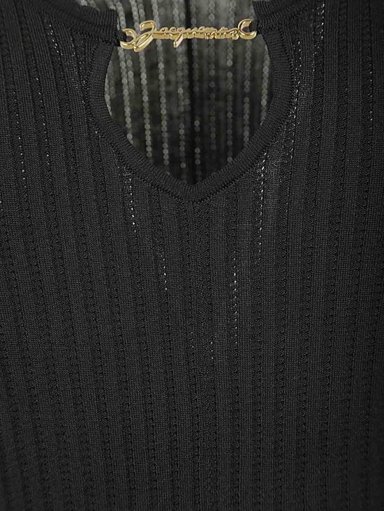  자크뮈스 미디 원피스 241KN3562358990 Black - JACQUEMUS