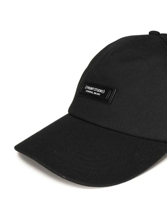  몽클레어 x 프라그먼트 개버딘 베이스볼 캡 K109U3B0000504863999 Black - MONCLER