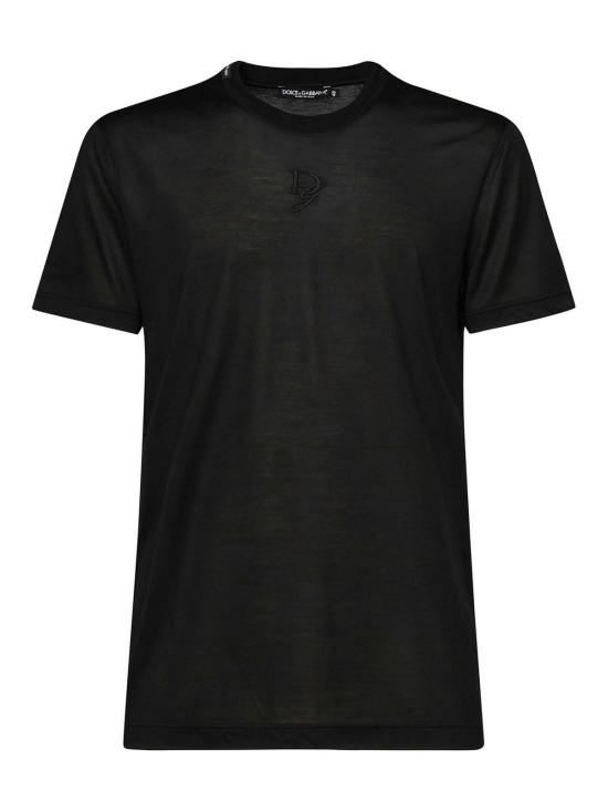 25SS 돌체앤가바나 반팔 티셔츠 G8RN8ZFU75FN0000 Black