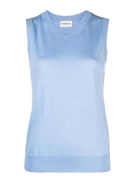  파로쉬 민소매 티셔츠 D500677LINFA078 Blue