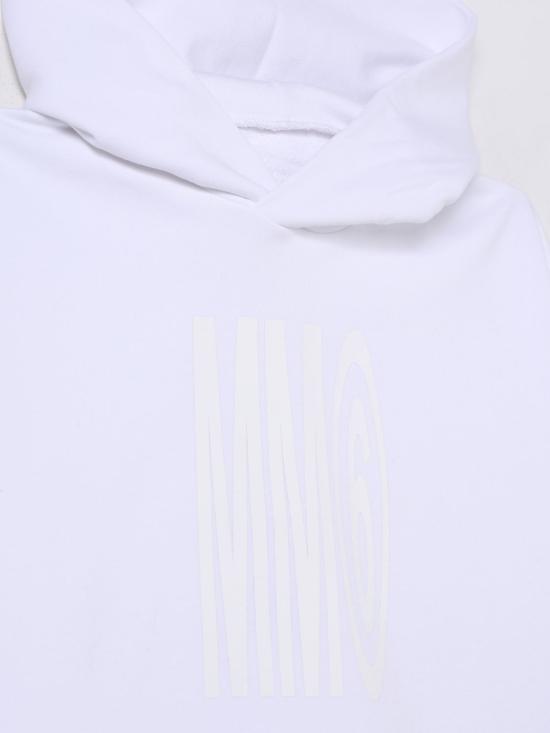 25SS [키즈] MM6 메종마르지엘라 풀오버 M60769MM04H M6100 White - MM6 MAISON MARGIELA