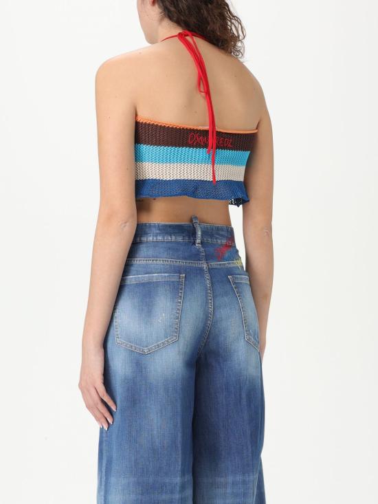 25SS 디스퀘어드2 민소매 티셔츠 S73HA0171 D13128 961 Multicolor - DSQUARED2