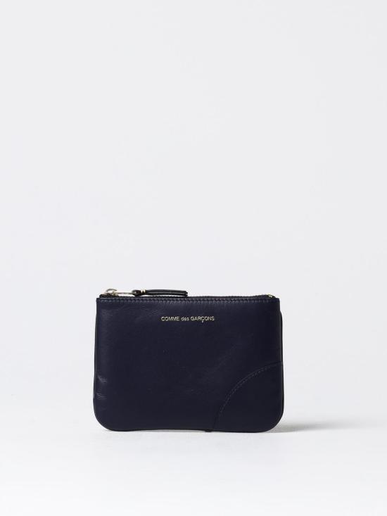 26SS 꼼데가르송 클래식 레더 라인 파우치 SA8100 800 Black