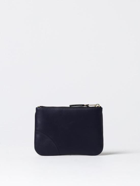 26SS 꼼데가르송 클래식 레더 라인 파우치 SA8100 800 Black - COMME DES GARCONS