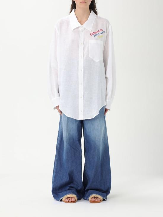 25SS 디스퀘어드2 셔츠 S73DL0277 D35294 100 White