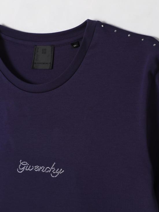 25FW [키즈] 지방시 티셔츠 H30803 85T Blue - GIVENCHY