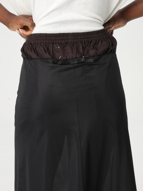 25SS 마르지엘라 미디 스커트 S51ME0030MTJ023 900 Black - MAISON MARGIELA