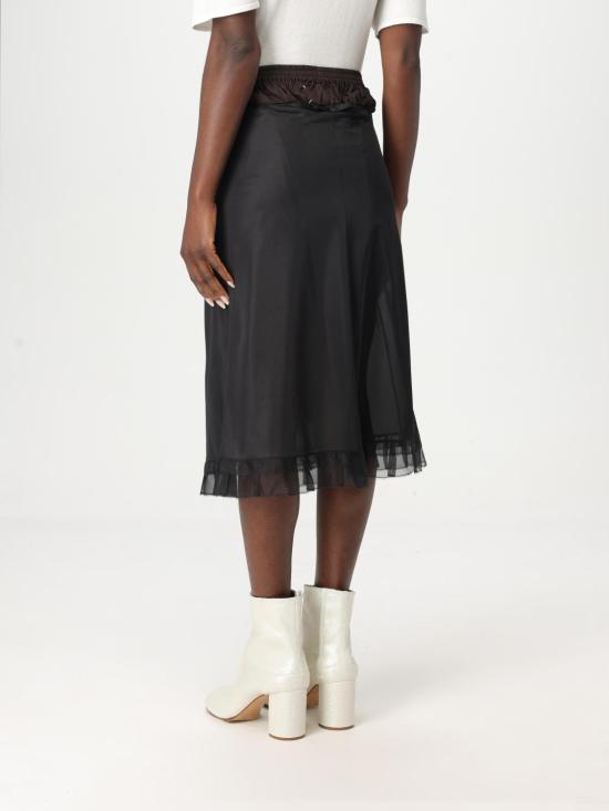 25SS 마르지엘라 미디 스커트 S51ME0030MTJ023 900 Black - MAISON MARGIELA