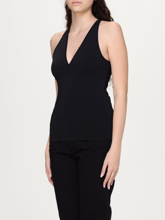 25FW 막스마라 민소매 티셔츠 2511361313600 012 Black - MAX MARA