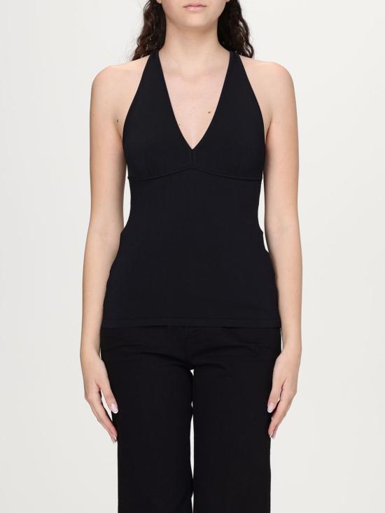 25FW 막스마라 민소매 티셔츠 2511361313600 012 Black