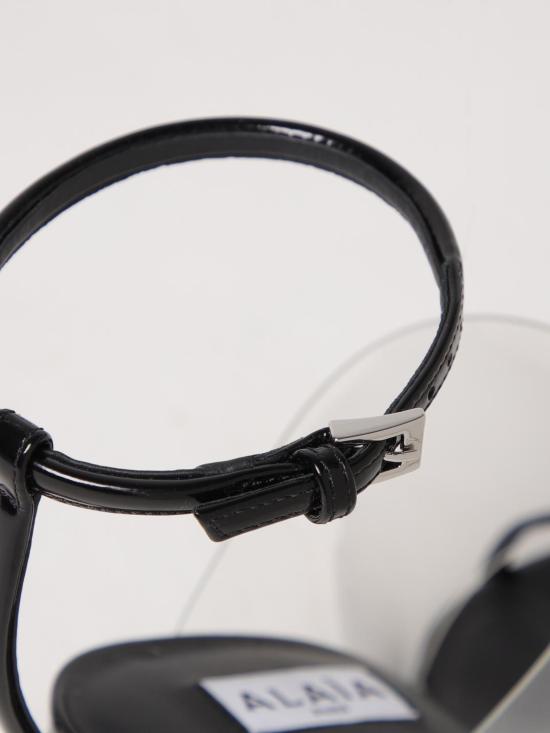 25SS 알라이아 샌들 AA3S116CK299 999 Black - ALAIA