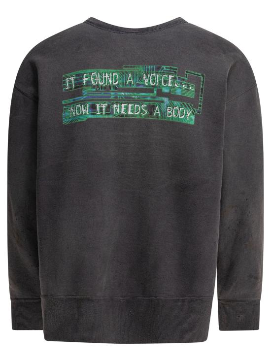 25SS 세인트 미카엘 스웨터 SMHR80000C09BK - SAINT MXXXXXX