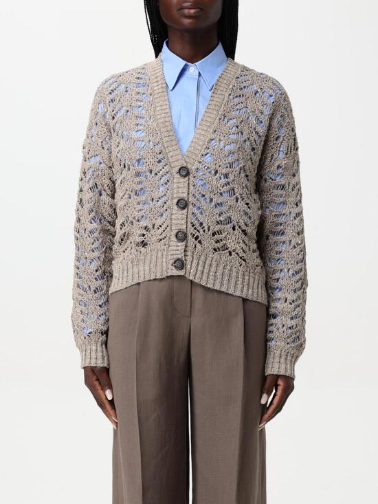 25SS 브루넬로 쿠치넬리 가디건 MGD562316 C3785 Beige