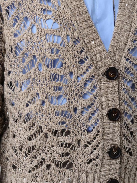 25SS 브루넬로 쿠치넬리 가디건 MGD562316 C3785 Beige - BRUNELLO CUCINELLI