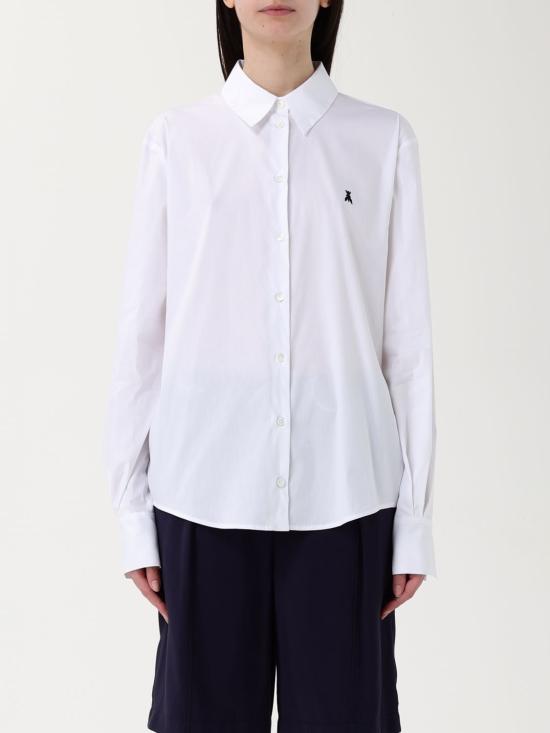 25SS 파트리지아페페 셔츠 8C0751A544 W103 White 1