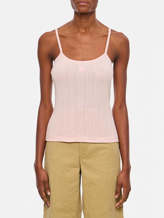 25SS 메종키츠네 민소매 티셔츠 OW00608KA0027 0140 Pink