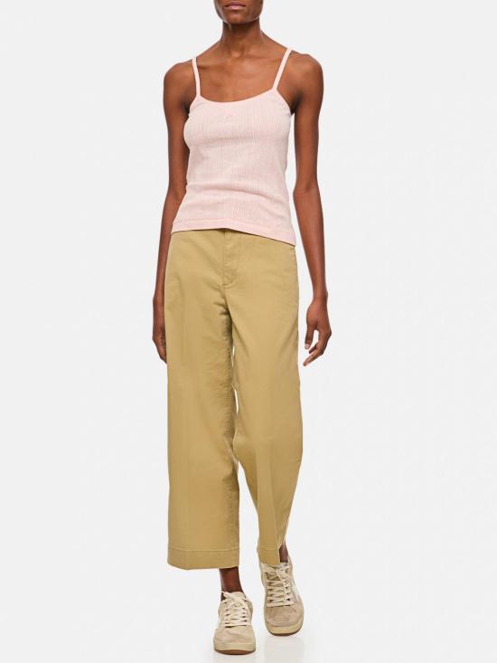 25SS 메종키츠네 민소매 티셔츠 OW00608KA0027 0140 Pink - MAISON KITSUNE