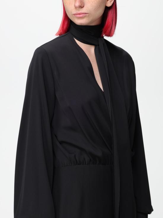 25FW 스포트막스 롱 원피스 2322261233600 003 Black - SPORTMAX