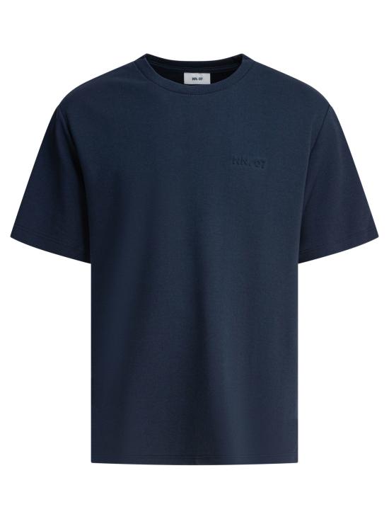 25SS 엔엔07 반팔 티셔츠 2513457250NATSSLOGOTEE3457NAVYBLUE