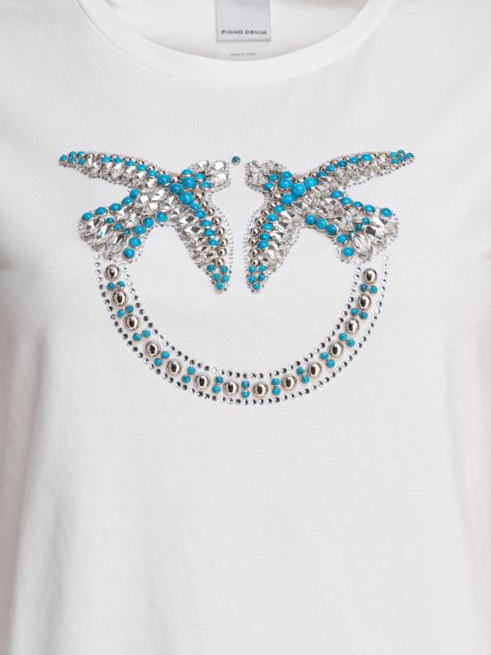 25SS 핑코 반팔 티셔츠 100535A2G7Z05 - PINKO