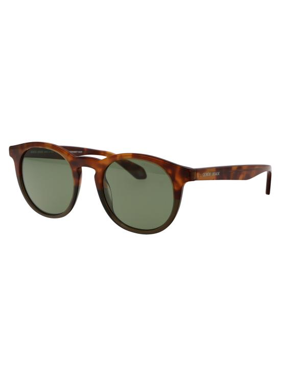 25SS 조르지오 아르마니 선글라스 0AR8192 598814 HAVANA RED OPAL OLIVE GREEN - GIORGIO ARMANI
