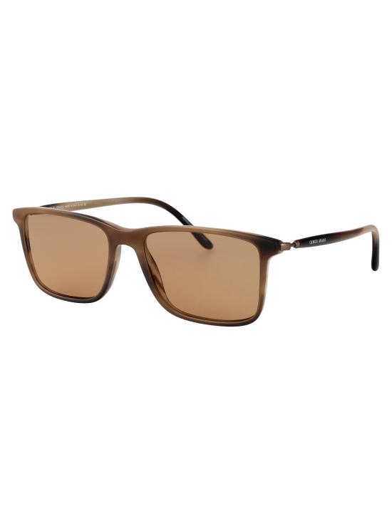 25SS 조르지오 아르마니 선글라스 0AR8218 6167M4 MATTE BROWN - GIORGIO ARMANI