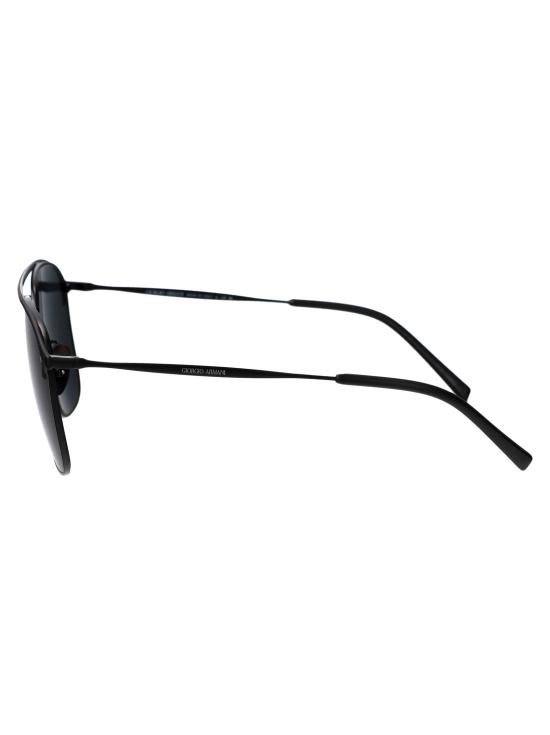  조르지오 아르마니 선글라스 0AR6154 300187 MATTE BLACK - GIORGIO ARMANI