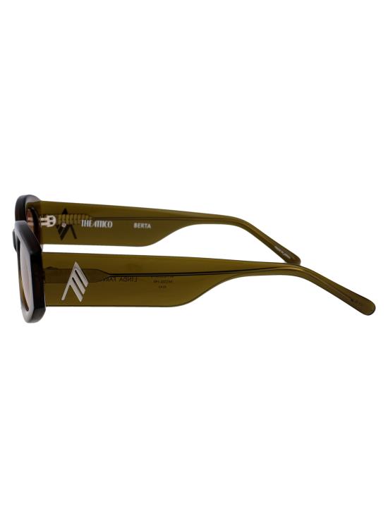 25SS 디 아티코 선글라스 ATTICO38C12SUN C12 OLIVE SILVER MUSTARDGRAD - THE ATTICO