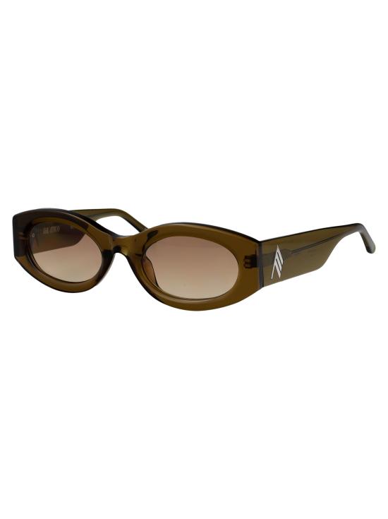 25SS 디 아티코 선글라스 ATTICO38C12SUN C12 OLIVE SILVER MUSTARDGRAD - THE ATTICO