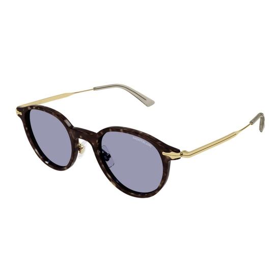 25SS 몽블랑 선글라스 MB0362S 002 HAVANA GOLD LIGHT BLUE