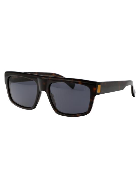 25SS 던힐 선글라스 DU0054S 2 00 BLACK GOLD BROWN - DUNHILL